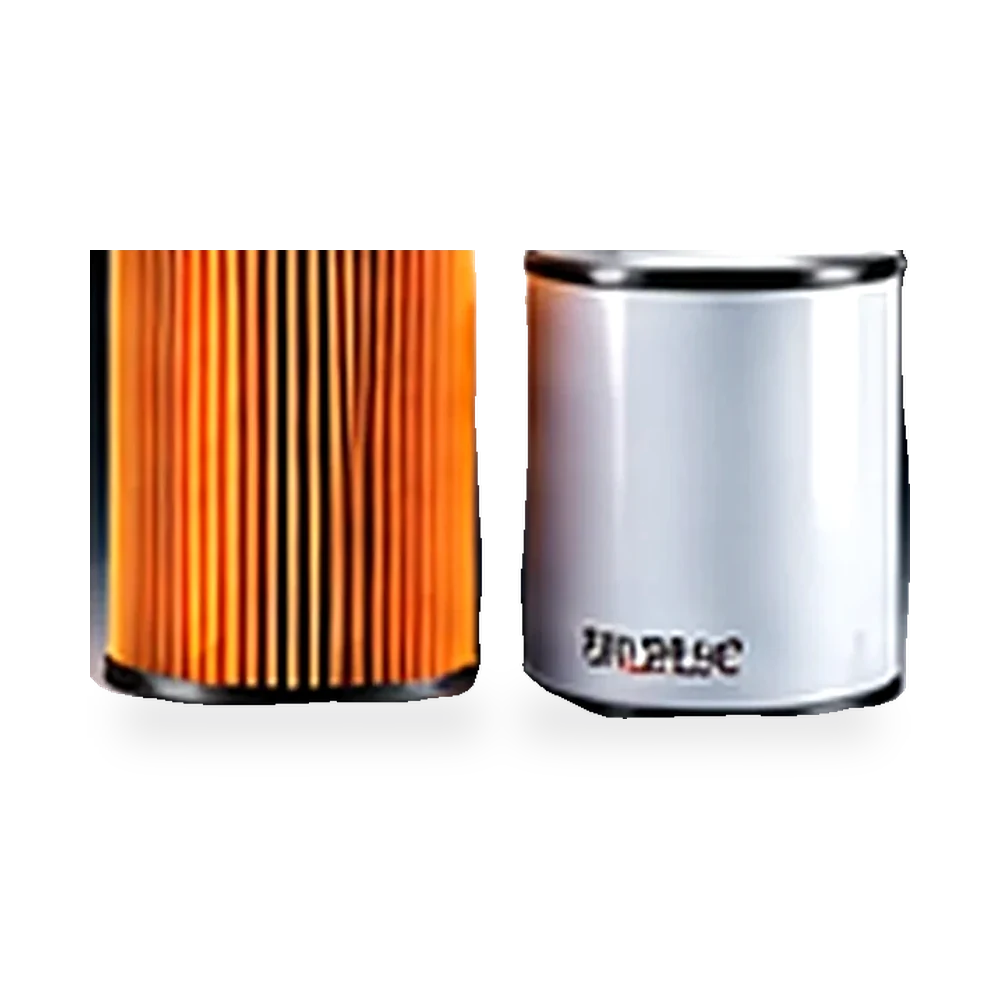 Spin-on oil filter and pleated filter element